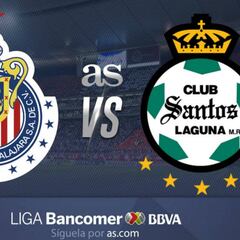 Chivas vs Santos Laguna, Clasura 2018 (0-2): Resumen del partido y goles