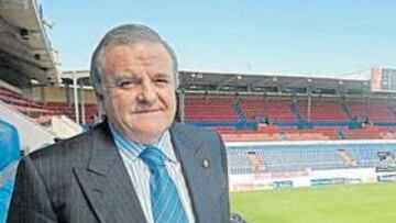 <b>CENTRADO. </b>Patxi Izco prefiere ir paso a paso y pensar sólo en la Liga.