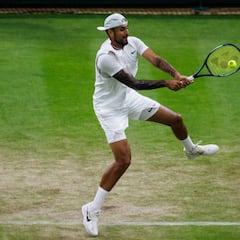 El tenis, molesto con Kyrgios por su actitud ante Tsitsipas en Wimbledon