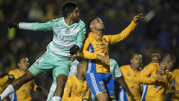 En vivo: Tigres quiere estrenar su campeonato contra Santos