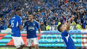 Millonarios 2 – 1 Once Caldas: resumen, resultado y goles