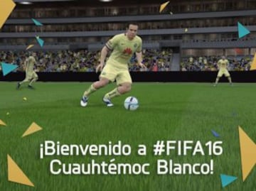 El 'Cuau' aparece en el 11 de veteranos del FIFA 16