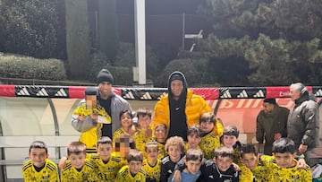 Mbappé, anfitrión de Achraf en Madrid