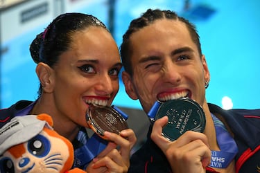 Mireia y Dennis, subcampeones en unos Mundiales ‘españoles’