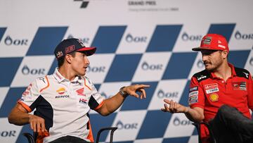 Marc Márquez y Jack Miller.