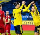 Suecia gana con una preciosa asistencia de gol de Ibrahimovic