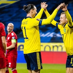 Suecia gana con una preciosa asistencia de gol de Ibrahimovic