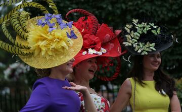 Vuelve Ascot: sombreros imposibles y mucho glamour