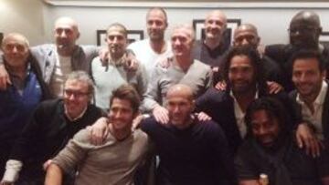 Zidane reúne en una cena a los campeones del mundo de 1998
