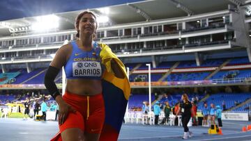 Valentina Barrios gana medalla de plata en Mundial de Atletismo Sub 20.