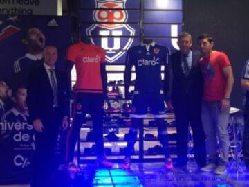 Rojas y Heller durante la presentación.