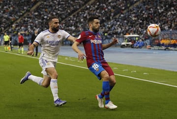 Carvajal y Jordi Alba.