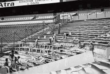 El arquitecto Pedro Ramírez Vázquez lideró el proyecto para ampliar las instalaciones del estadio, incrementar su capacidad y ofrecer mayor comodidad a los equipos y aficionados que participarían en la Copa Mundial de Futbol 1986.

