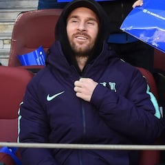 El Barça sabe sobrevivir a las ausencias del mejor Messi