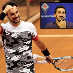 Fabio Fognini dedica su triunfo en Sao Paulo al fallecido Astori