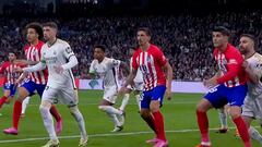 Polémica del derbi de Madrid: Jugada de gol anulada a Savic