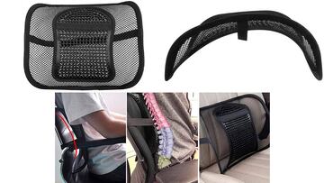 Corrige tu postura y evita dolores con el cojín lumbar mejor valorado en Amazon