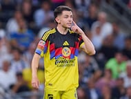 Álvaro Fidalgo, con el América.