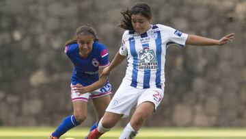 Pachuca dominó a Cruz Azul en la Liga MX Femenil