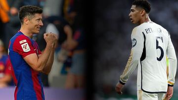 La comparativa entre las plantillas del Real Madrid y Barcelona