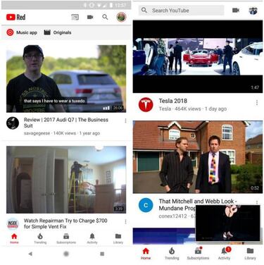Busca más rápido videos en YouTube con su nuevo diseño