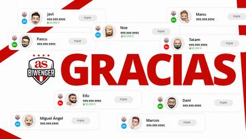 ¡Gracias por otra temporada juntos, mánager!