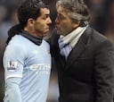 Mancini se desdice: "No tengo problemas con Tévez"