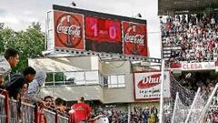 Vallecas es el único campo que tiene vallas