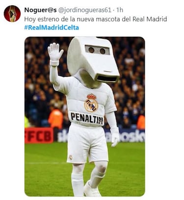 Los mejores memes de la derrota del Real Madrid ante el Celta
