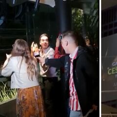 La Academia: La reacción de Cesia, Andrés y Mar al verse en las pantallas del WTC