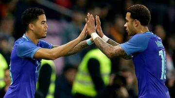Justin Kluivert thrilled with Netherlands debut
