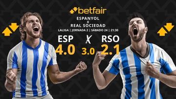 RCD Espanyol vs. Real Sociedad: horario, TV, pronósticos, estadísticas y clasificación