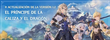 Genshin Impact – Actualización versión 1.2; Espinadragón, Albedo y muchas más novedades