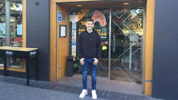 26/11/18 ENTREVISTA A TONI JUGADOR DEL VALLADOLID