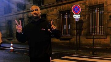 Isaac Drogba, en una calle de Coimbra, subida en su Instagram.