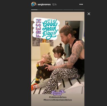 Sergio Ramos le saca el lado bueno a la cuarentena por el coronavirus
