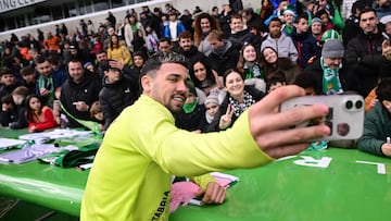 Juan Carlos Arana, del Racing.