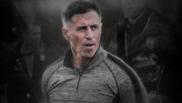 El uruguayo es el nuevo entrenador de Independiente Santa Fe.