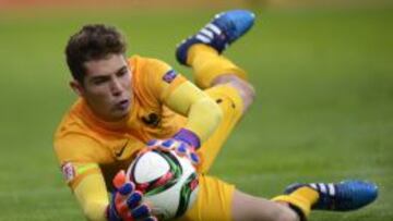 Luca Zidane paró tres penaltis y falló uno a lo Panenka