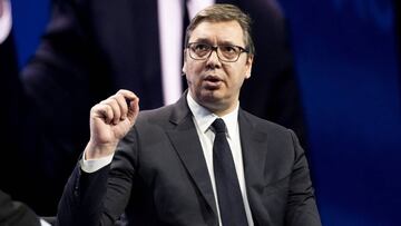 El presidente de Serbia, Aleksandar Vucic.