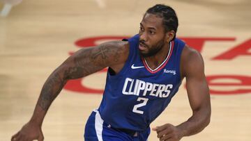 Kawhi Leonard, durante un partido de la NBA de Los Angeles Clippers