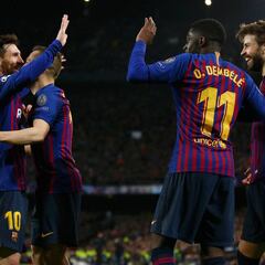 Barcelona 5 - Lyon 1: resumen, resultado y goles. Champions