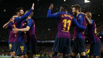 Barcelona 5 - Lyon 1: resumen, resultado y goles. Champions