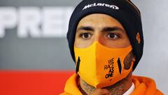Carlos Sainz (McLaren). Nurburgring, F1 2020. 