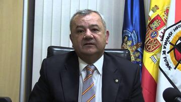 DIEGO MARTINEZ, PRESIDENTE DE LA FEDERACION DE FUTBOL DE MELILLA.