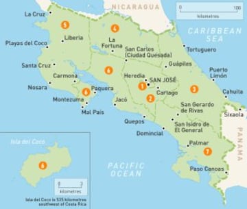 Costa Rica tiene una superficie de 51 mil Km2, con lo que se encuentra entre los países más pequeños del continente americano. Además, posee apenas una población de 4 millones 937 mil 755 habitantes, según el censo del año 2014, cifra que lo coloca en la posición 121 de la tabla de población a nivel mundial.