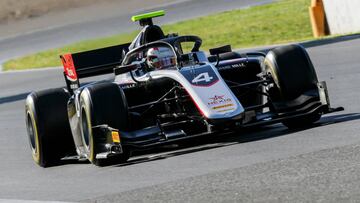 De Vries con el ART GP en Jerez.