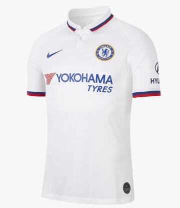 No 4) Chelsea FC (England Premier League) away kit (Nike)