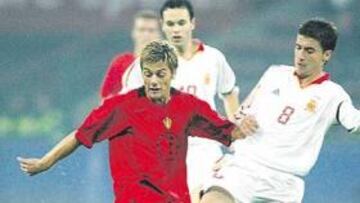 <b>GABI FUE SUSTITUIDO. </b>El mediocentro del Atlético dejó su sitio a Juanfran en la segunda parte.