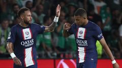 Chelsea defender Thiago Silva refused to comment on the PSG duo’s relationship after Brazil’s win over Tunisia at the Parc des Princes.